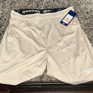 Reebok Men's Light Gray Athletic Shorts